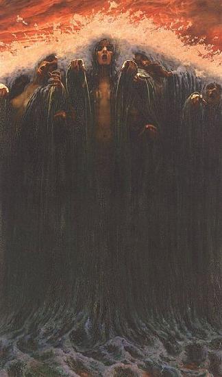 Carlos Schwabe La vague